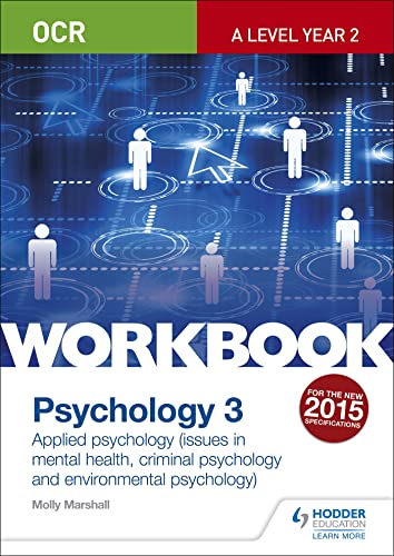 Imagen de archivo de OCR A Level Year 2 Psychology 3. Workbook a la venta por Blackwell's