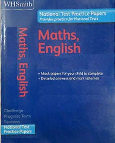 Imagen de archivo de WH Smiths National Tests Maths and English Key Stage 2 Age 7-8 Year 3 a la venta por WorldofBooks