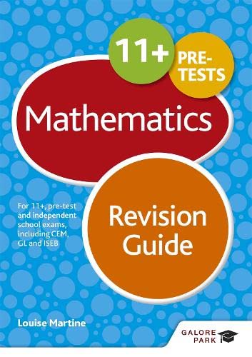 Beispielbild fr 11+ Maths Revision Guide 2nd edition: For 11+, pre-test and independent school exams including CEM, GL and ISEB zum Verkauf von WorldofBooks