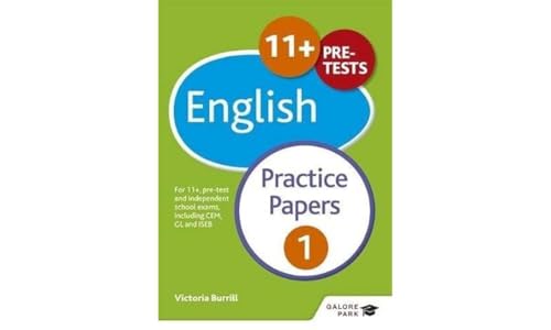 Stock image for 11+ English Practice Papers 1 for sale by Blackwell's