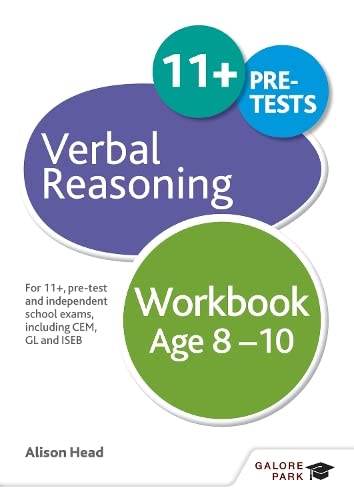 9781471849312: Verbal Reasoning Workbook Age 8-10: For 11+, pre-test and independent school exams including CEM, GL and ISEB