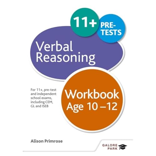 9781471849336: Verbal Reasoning Workbook Age 10-12: For 11+, pre-test and independent school exams including CEM, GL and ISEB