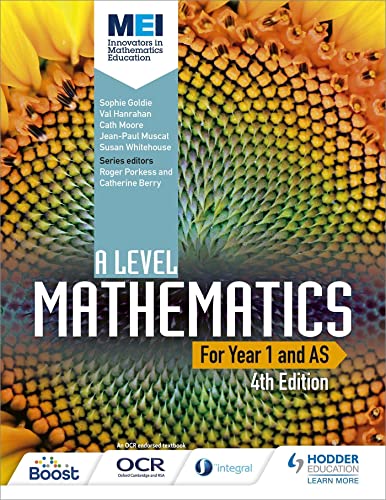 Beispielbild fr MEI A Level Mathematics Year 1 (AS) 4th Edition zum Verkauf von Monster Bookshop