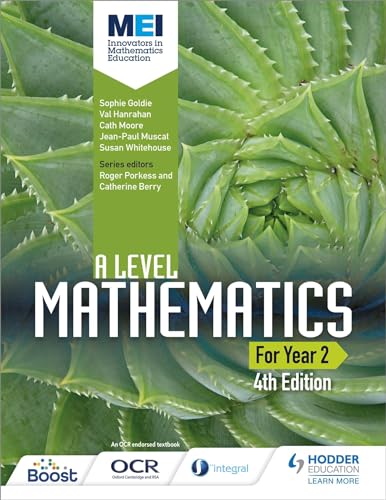 Beispielbild fr MEI A Level Mathematics Year 2 4th Edition (A Level Mathemtaics) zum Verkauf von Monster Bookshop