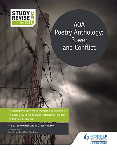 Imagen de archivo de Study and Revise for GCSE: AQA Poetry Anthology: Power and Conflict (Study & Revise for Gcse) a la venta por WorldofBooks