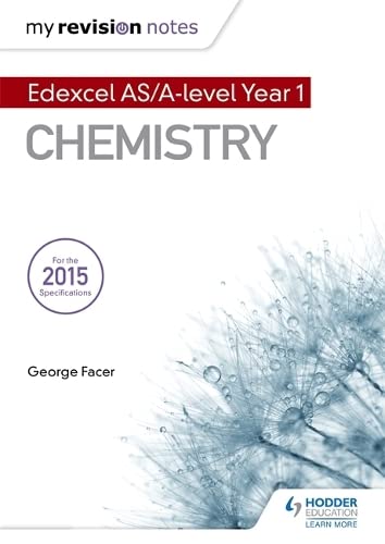 9781471854767: My Revision Notes: Edexcel AS Chemistry