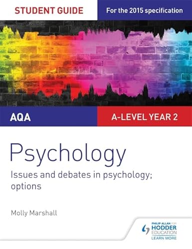 Beispielbild fr AQA Psychology Student Guide 3: Issues and debates in psychology; options zum Verkauf von WorldofBooks