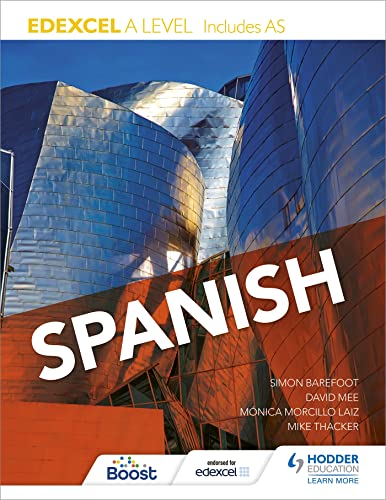 Imagen de archivo de Edexcel A Level Spanish (Includes AS) a la venta por Blackwell's