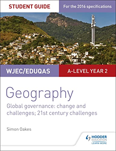 Stock image for WJEC/Eduqas A-level Geography Student Guide 5: Global Governance: Change and challenges; 21st century challenges for sale by Chiron Media