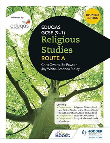 Imagen de archivo de WJEC Eduqas GCSE (9-1) Religious Studies : Route A a la venta por Blackwell's
