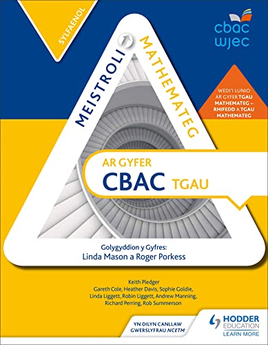 Stock image for Meistroli Mathemateg CBAC TGAU: Sylfaenol (Mastering Mathematics for WJEC GCSE: Foundation Welsh-language edition) (Mastering Maths Welsh Edition) for sale by Chiron Media