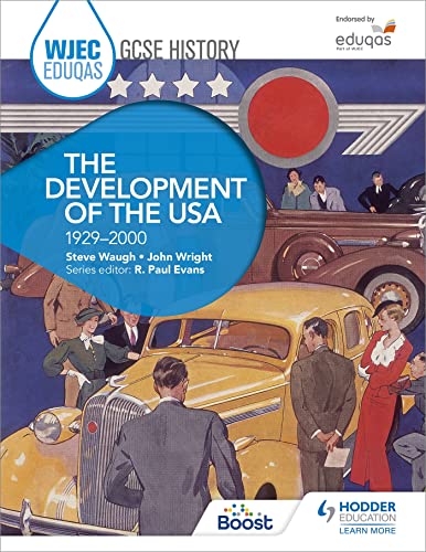 Stock image for WJEC Eduqas GCSE History. The Development of the USA, 1929-2000 for sale by Blackwell's