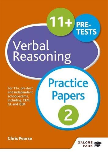 Imagen de archivo de 11+ Verbal Reasoning Practice Papers 2 a la venta por Big River Books