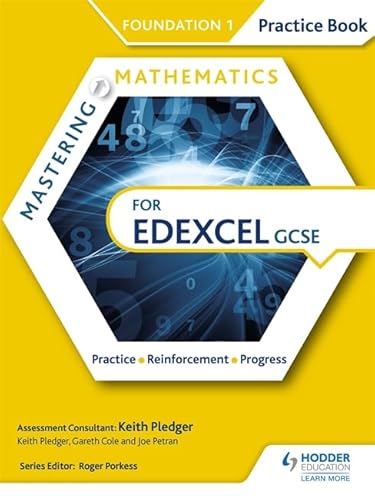 Beispielbild fr Mastering Mathematics Edexcel GCSE Practice Book: Foundation 1: Foundation 1foundation 1 zum Verkauf von WorldofBooks
