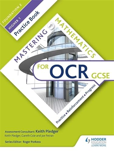 Beispielbild fr Mastering Mathematics OCR GCSE Practice Book: Foundation 2/Higher 1 zum Verkauf von AwesomeBooks