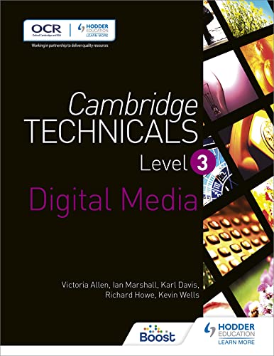 Imagen de archivo de Cambridge Technicals Level 3 Digital Media (Cambridge Technicals 2016) a la venta por Chiron Media