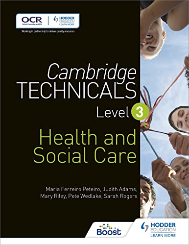Imagen de archivo de Cambridge Technicals. Level 3 Health and Social Care a la venta por Blackwell's