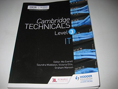 Imagen de archivo de Cambridge Technicals Level 3 IT (Cambridge Technicals 2016) a la venta por Chiron Media