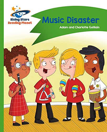 Beispielbild fr Reading Planet - Music Disaster - Green: Comet Street Kids (Rising Stars Reading Planet) zum Verkauf von WorldofBooks