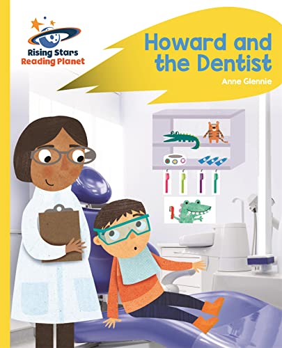 Imagen de archivo de Reading Planet - Howard and the Dentist - Yellow: Rocket Phonics a la venta por WorldofBooks