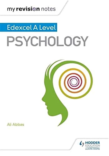 Stock image for My Rev Notes Edexcel A level Psychology for sale by MusicMagpie