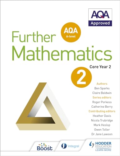 Beispielbild fr AQA A Level Further Mathematics Core Year 2 zum Verkauf von AwesomeBooks
