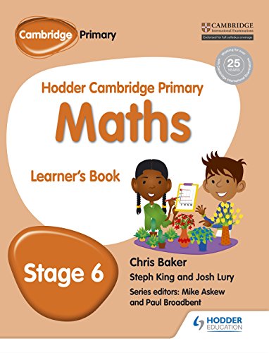 Stock image for Hodder Cambridge Primary Maths Learner's Book 6 for sale by Books Puddle