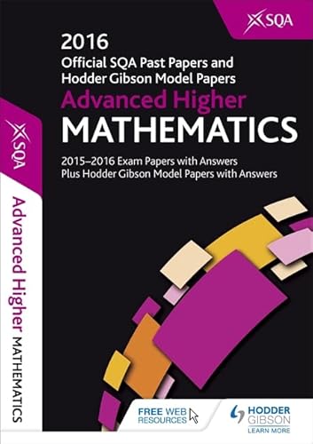 Stock image for Advanced Higher Mathematics 2016-17 SQA Past Papers with Answers for sale by WorldofBooks