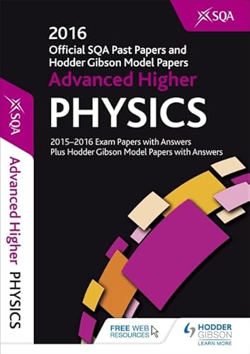 Beispielbild fr Advanced Higher Physics 2016-17 SQA Past Papers with Answers zum Verkauf von WorldofBooks