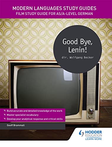 Stock image for Modern Languages Study Guides Good Bye, Lenin Film Study Guide for ASAlevel German Film and literature guides for sale by PBShop.store US
