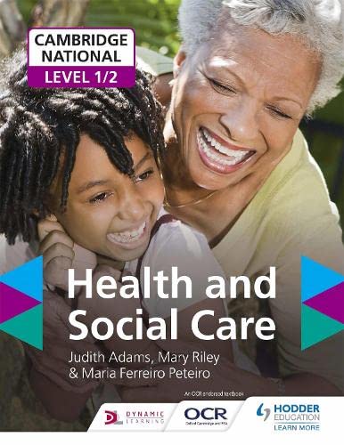 Imagen de archivo de Cambridge National Level 1/2 Health and Social Care a la venta por WorldofBooks