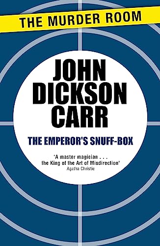 9781471905278: The Emperor's Snuff-Box (Murder Room)