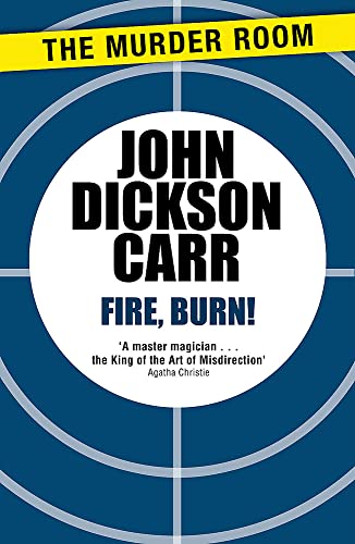 Beispielbild fr Fire, Burn! (Murder Room) zum Verkauf von WorldofBooks