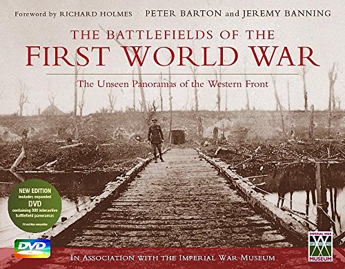 Beispielbild fr The Battlefields of the First World War (Book & DVD): The Unseen Panoramas of the Western Front zum Verkauf von WorldofBooks