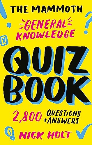 Stock image for The Mammoth General Knowledge Quiz Book: 2,800 Questions and Answers for sale by WorldofBooks