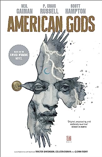 Stock image for American Gods: Shadows: Adapted for the first time in stunning comic book form for sale by WorldofBooks
