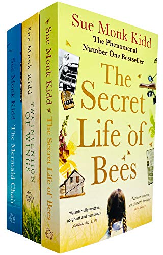 Imagen de archivo de Sue Monk Kidd 3 Books Collection Set (The Secret Life of Bees, The Invention of Wings The Mermaid Chair) a la venta por Front Cover Books