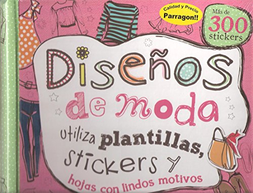 9781472303103: Disenos de Moda (Mas de 300 stickers!) (Spanish Edition)