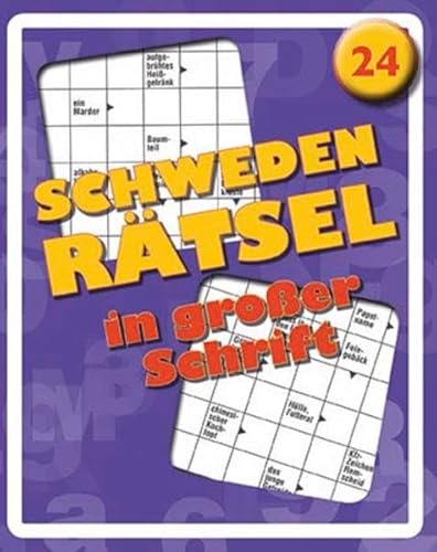 9781472310620: Schwedenrtsel in groer Schrift 24