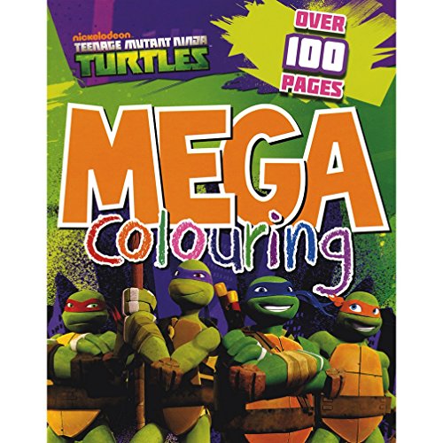9781472311207: Teenage Mutant Ninja Turtles Mega Colouring