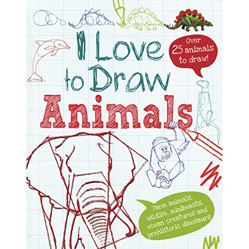 Beispielbild fr I Love to Draw Animals zum Verkauf von WorldofBooks