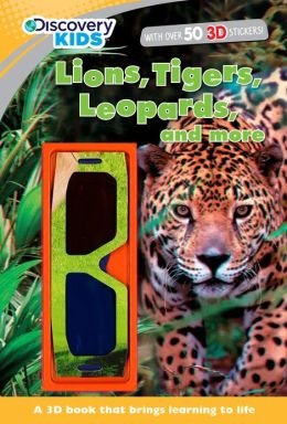 9781472317735: Discovery Kids 3D Readers with Stickers - Lions, Tigers, Leopards, and more (Live, Learn, Discover)