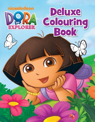 Beispielbild fr Nickelodeon Dora the Explorer Deluxe Colouring Book zum Verkauf von Books Puddle