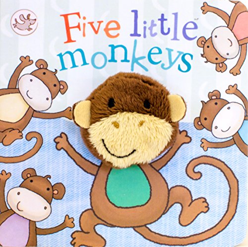 Stock image for Five Little Monkeys Finger Puppet Book (Little Learners) for sale by SecondSale