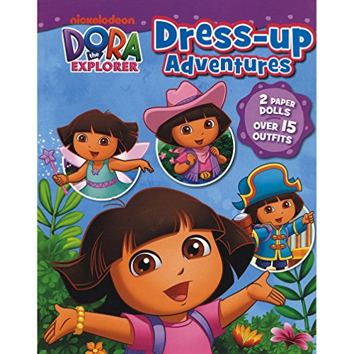 9781472327352: Nickelodeon Dora the Explorer Dress-Up Adventures: 2 Paper Dolls, Over 15 Outfits!