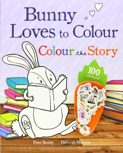 Stock image for Bunny Loves to Colour - Colour the Story for sale by AwesomeBooks