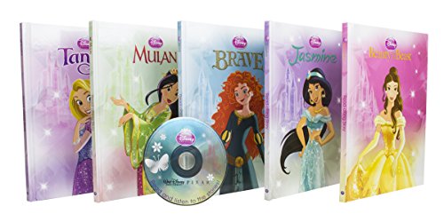 9781472339782: Disney Princess My Favourite Princess Tales: Written by Disney (Read and Listen Story from Titles Such As Tangled, Beauty and the Beast, Brave, Jasmine and Mulan): 5 storybooks and a CD