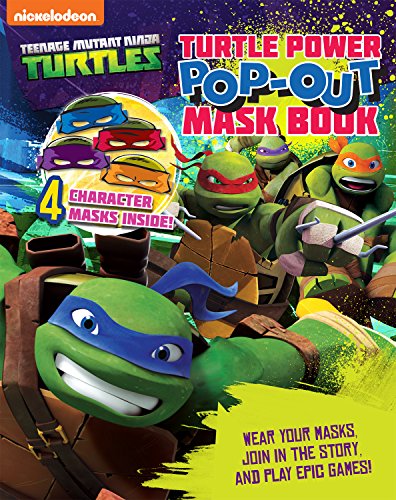 Beispielbild fr Teenage Mutant Ninja Turtles: Pop-Out Mask Book zum Verkauf von BooksRun