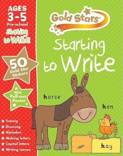 Beispielbild fr Gold Stars Starting to Write Preschool Workbook (Gold Stars Preschool Workbooks) zum Verkauf von WorldofBooks