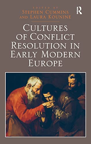 Stock image for Cultures of Conflict Resolution in Early Modern Europe for sale by Chiron Media